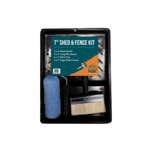 HOME DECOR 7" SHED AND FENCE KIT
