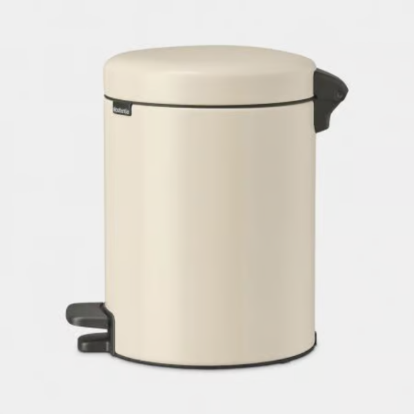 BRABANTIA NEWICON PEDAL BIN 5L SOFT BEIGE