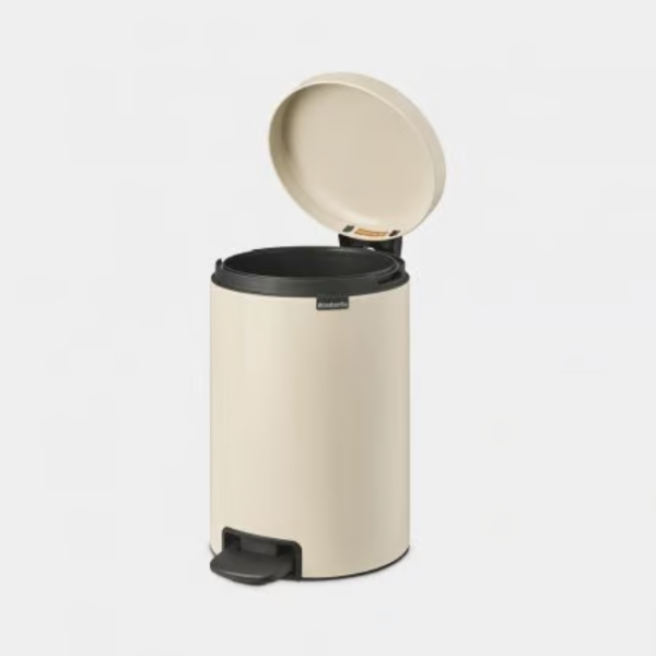 BRABANTIA NEWICON PEDAL BIN 12L SOFT BEIGE - Image 2