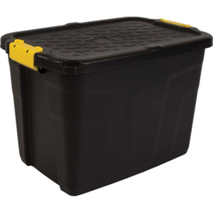 HEAVY DUTY STORAGE BOX WITH LID 60L