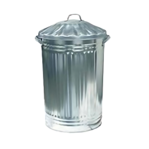 GALVANISED 75L BIN