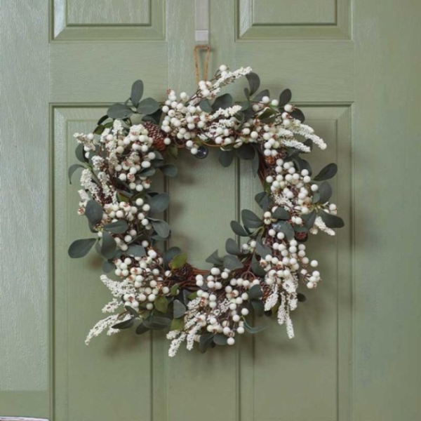 WINTERBERRY WREATH 50CM
