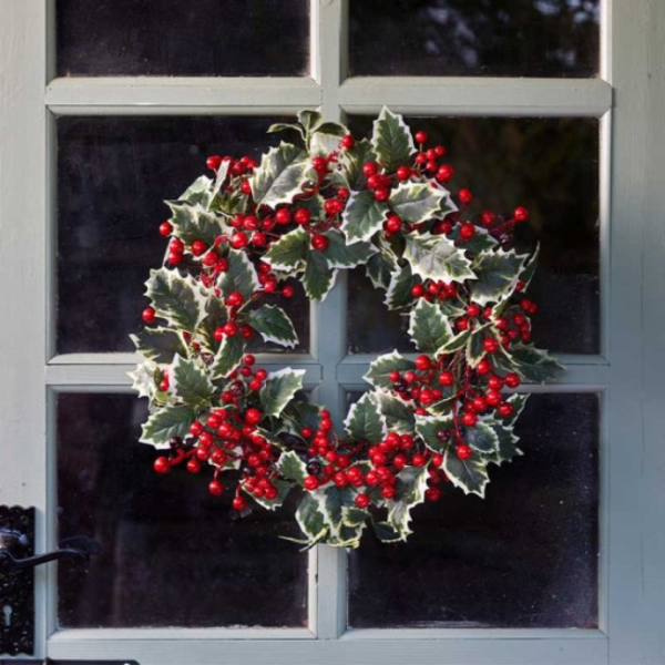HOLLYBERRY WREATH 50CM