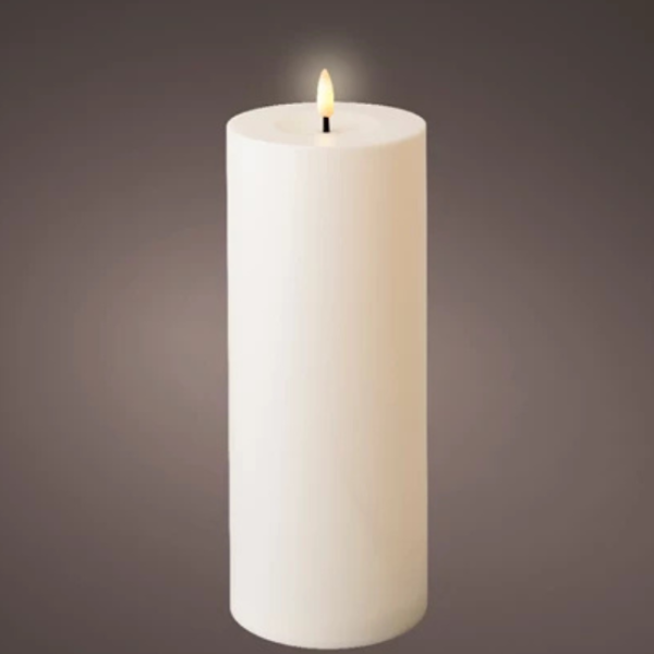 LED CANDLE WHITE 27.3CM
