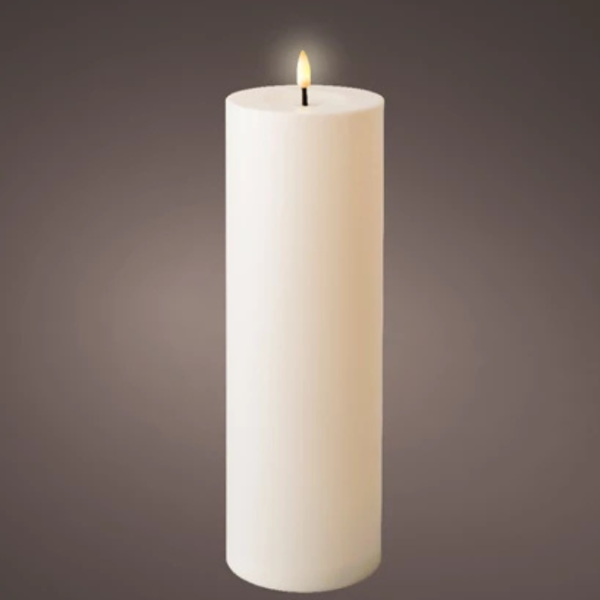 LED CANDLE WHITE 32.5CM