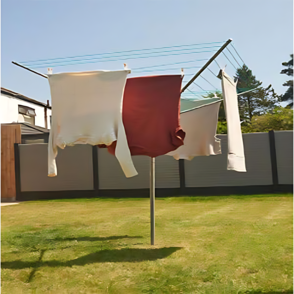 ROTARY OUTSIDE CLOTHES AIRER 40M 4 ARM - Image 2