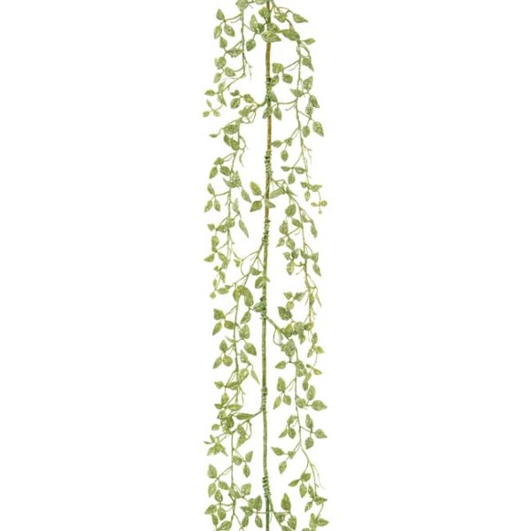 GREEN GLITTER LEAF 1.5M