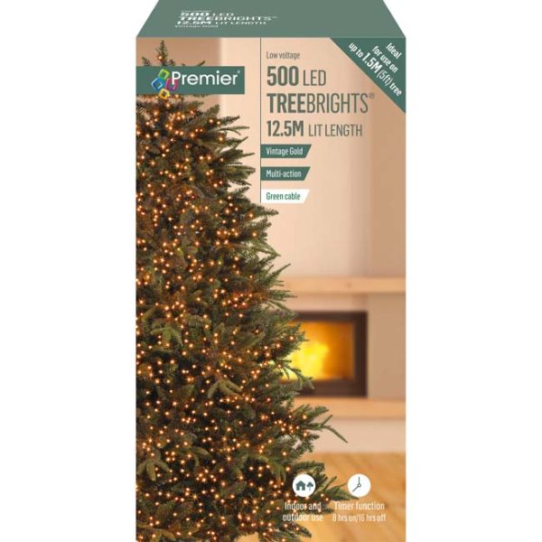 TREEBRIGHTS 500L TIMER VINTAGE GOLD