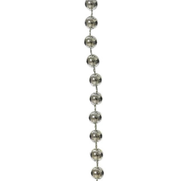 SILVER BEAD GARLAND - Image 2