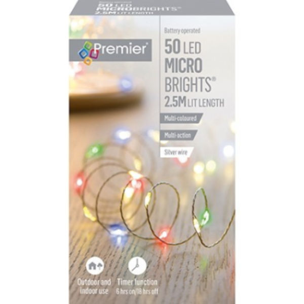 MICROBRIGHTS 50L BATTERY OPERATED MULTICOLOURED