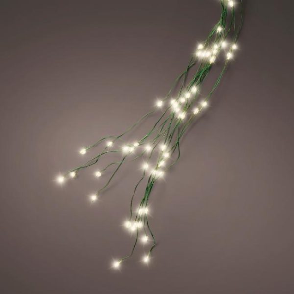 MICRO LED OUTDOOR TREE BUNCH FLASHING EFFECT WARM WHITE 180CM