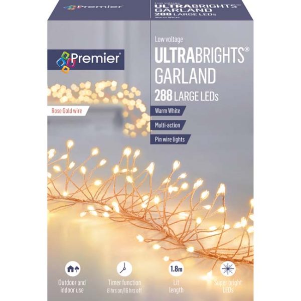 ULTRABRIGHT 288L ROSE GOLD WARM WHITE