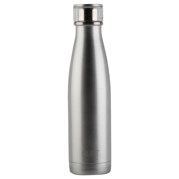 BUILT DRINKS STAINLESS STEEL BOTTLE 480ML SILVER