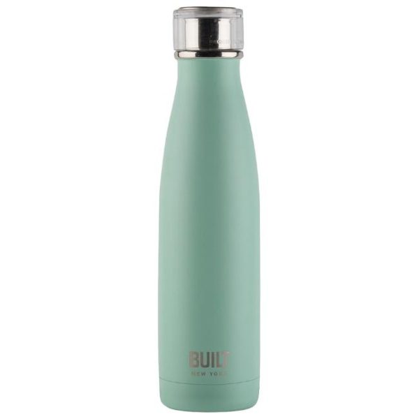 BUILT DRINKS STAINLESS STEEL BOTTLE 500ML STORM GREY