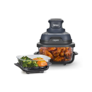 NINJA CRISPI 4-IN-1 PORTABLE GLASS AIR FRYER - CYBER FN101UKGY