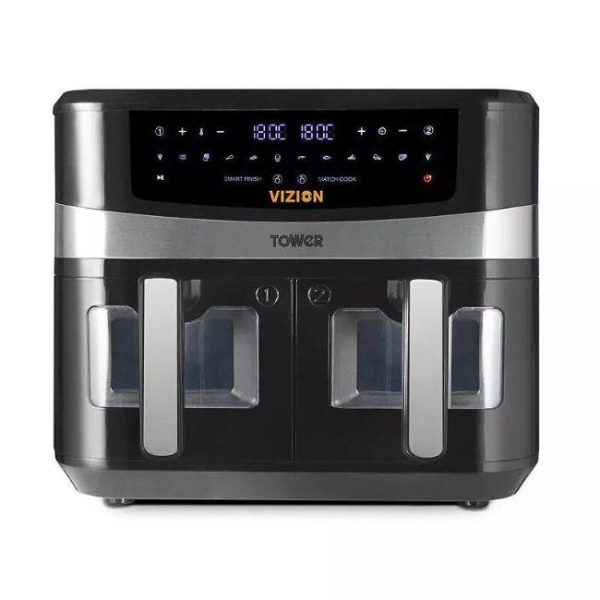 TOWER TWIN AIR FRYER 5.2L AND 3.2L T17100