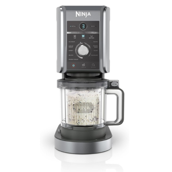 NINJA CREAMI DELUXE 10-IN-1 ICE CREAM AND FROZEN DRINK MAKER NC501UK