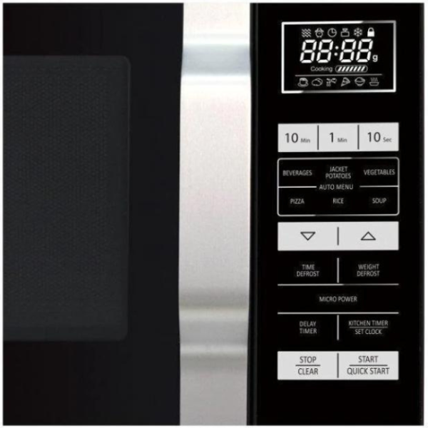 SHARP 23 LITRE FLAT TRAY SILVER MICROWAVE R360SLM - Image 2