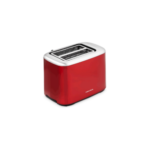 MORPHY RICHARDS RED 2 SLICE TOASTER