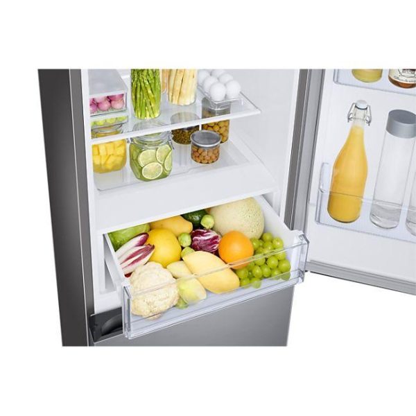 SAMSUNG SERIES 5 RB34T602ESA/EU 230/114 LITRE FRIDGE FREEZER GRAPHITE - Image 2