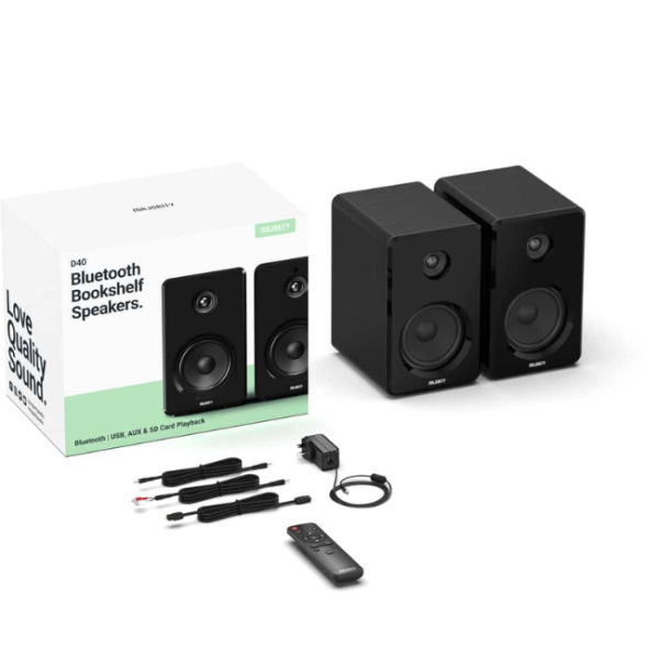 BOOKSHELF ACTIVE SPEAKERS MAJORITY D40