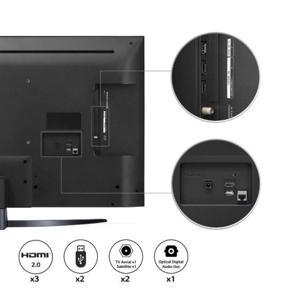 LG 43" UQ81 4K UHD SMART TV