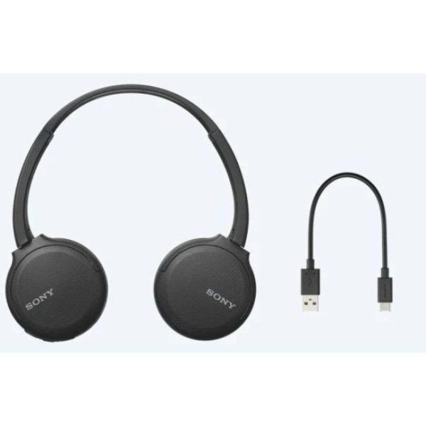 SONY WH-CH510 WIRELESS HEADPHONES BLACK - Image 2