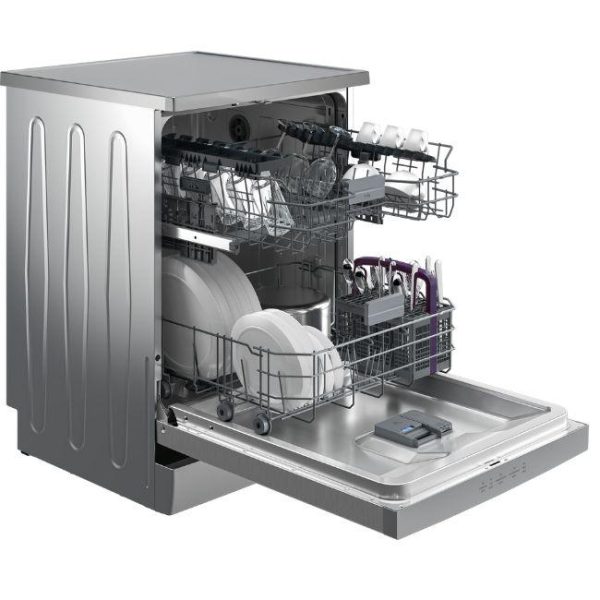 BEKO 5 PROGRAMME 14 PLACE STAINLESS STEEL DISHWASHER BDFN15430X - Image 2