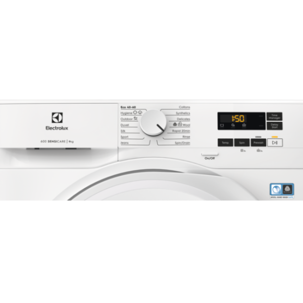 ELECTROLUX 9KG WASHING MACHINE WHITE EFI6194B - Image 2