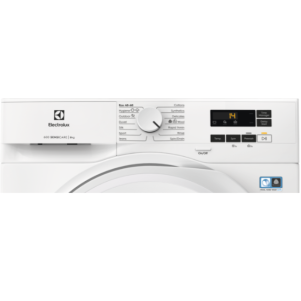 ELECTROLUX 8KG WASHING MACHINE WHITE EFI61841B - Image 2