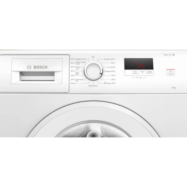 BOSCH 8KG SERIES 2 WASHING MACHINE WGE03408GB - Image 2