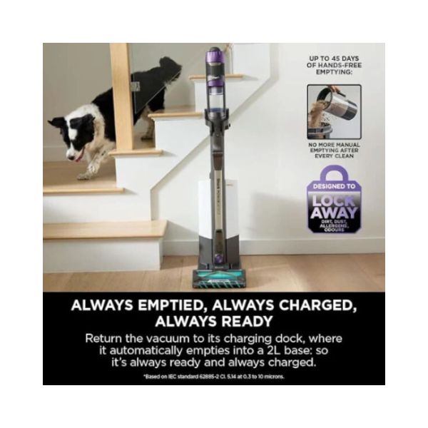 SHARK CORDLESS DETECT PRO MAX STICK VACCUM WITH AUTO EMPTY SYSTEM IP3251UKT - Image 2