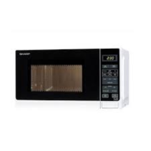 SHARP DIGITAL 800WATT MICROWAVE WHITE R272WM
