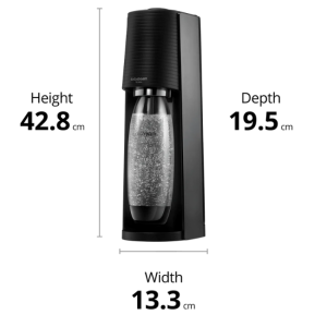 SODASTREAM TERRA STARTER KIT (BOTTLE + CO2 CYLINDER)
