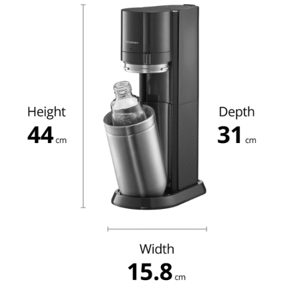 SODASTREAM DUO SPARKLING WATER MAKER STARTER KIT - Image 2