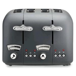 DELONGHI ARGENTO SILVA 4 SLICE TOASTER