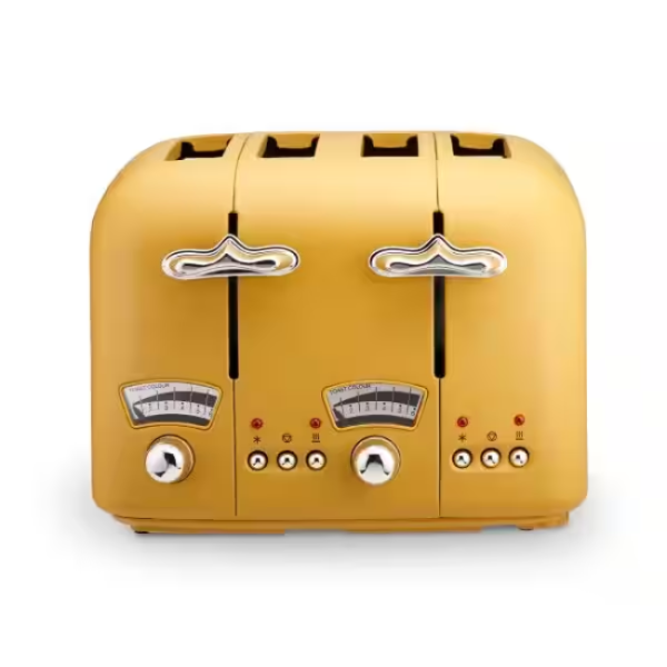 DELONGHI YELLOW TOASTER CT04Y