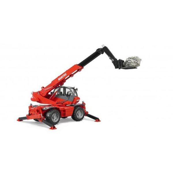 BRUDER MANITOU TELESCOPIC FORKLIFT MRT 2150 - Image 2
