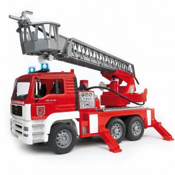 BRUDER MAN FIRE ENGINE WITH SOUND AND LIGHT - Image 2