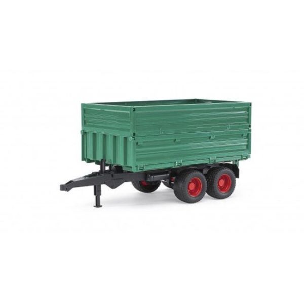 BRUDER TWIN AXLE TIPPING TRAILER