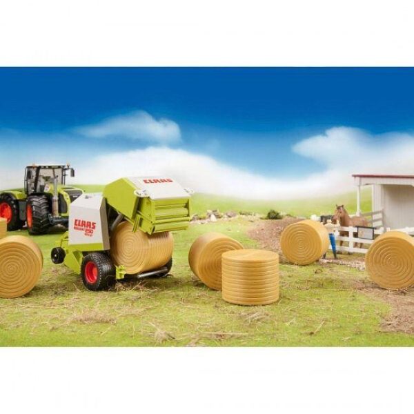 BRUDER ROUND HAY BALES FOR CLASS ROLLANT 250 4 PACK - Image 2
