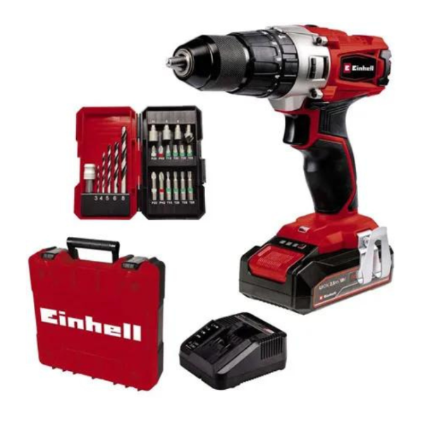 EINHELL POWER X-CHANGE 18V CORDLESS DRILL KIT