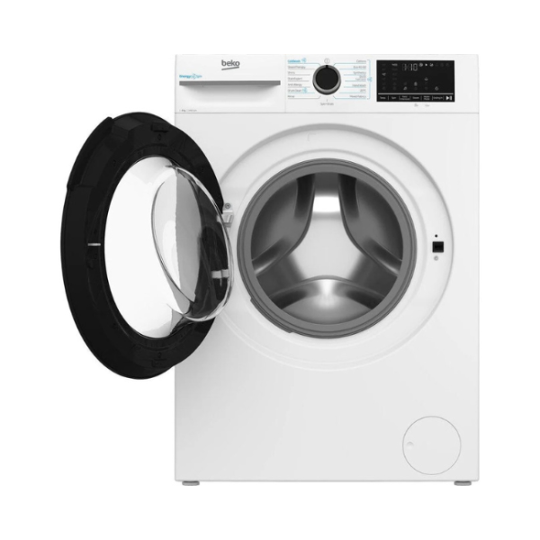 BEKO ENERGYSPIN 8KG WASHING MACHINE 1400 RPM WHITE BM3WT4841IW - Image 3