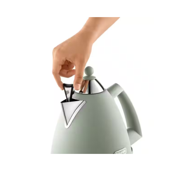 DELONGHI ARGENTO SILVA KETTLE FLORA GREEN - Image 2