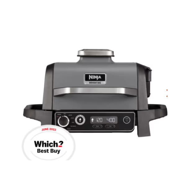NINJA WOODFIRE ELECTRIC BBQ GRILL & SMOKER OG701UK - Image 2
