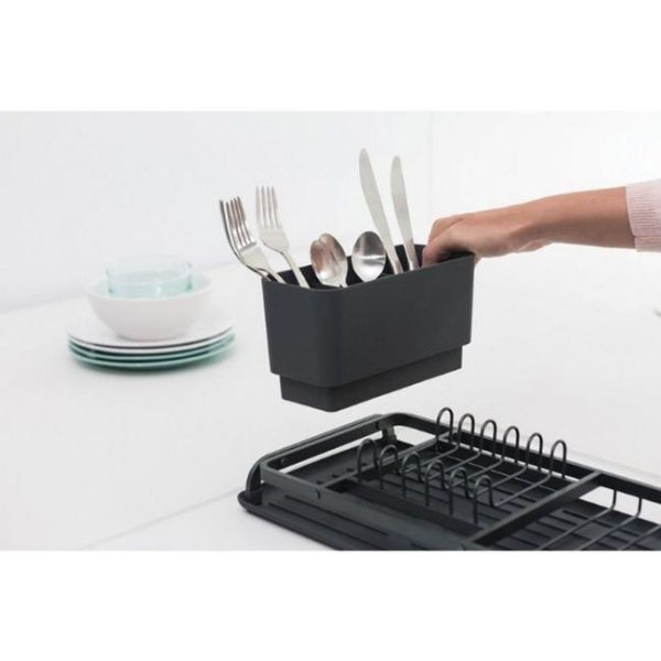 BRABANTIA DISH DRYING RACK DARK GREY - Image 2