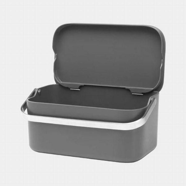 BRABANTIA FOOD WASTE CADDY DARK GREY - Image 2