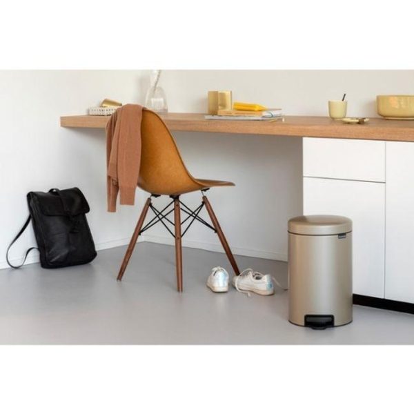 BRABANTIA PEDAL BIN NEWLCON 12 LTR CHAMPAGNE - Image 2