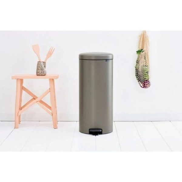 BRABANTIA PEDAL BIN NEWLCON 30 LTR PLATINUM - Image 2
