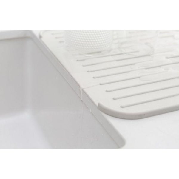 BRABANTIA SILICONE DISH DRYING MAT LIGHT GREY - Image 2